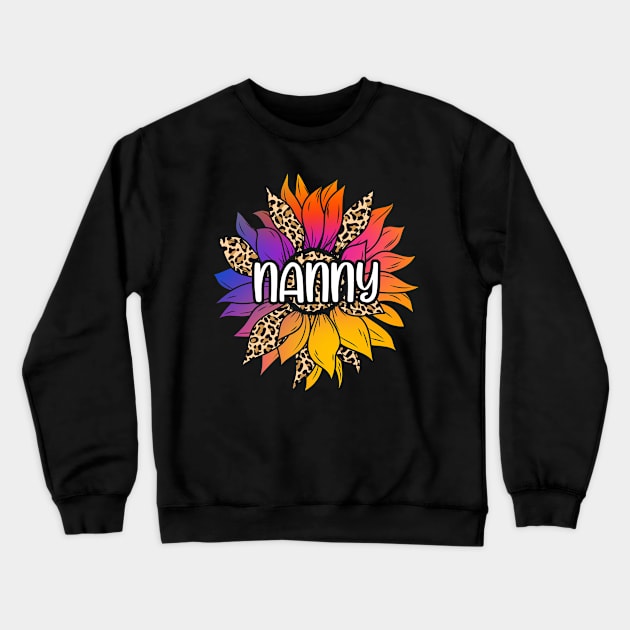 Nanny Sunflower Crewneck Sweatshirt by White Martian